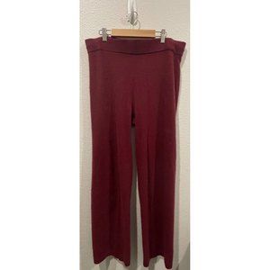 NEIMAN MARCUS CASHMERE Burgundy Pants